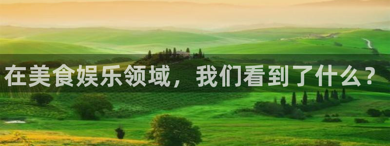 伟德国际19462登录入口：在美食娱乐领域，我们看到了什么？